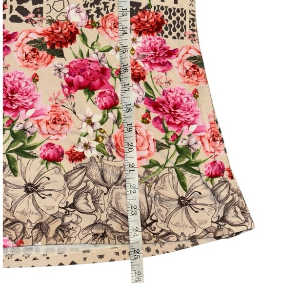 Johnny Was Mystery Print Ladies V-Neck Long Sleeves Boho Sz Small - Picture 8 of 10